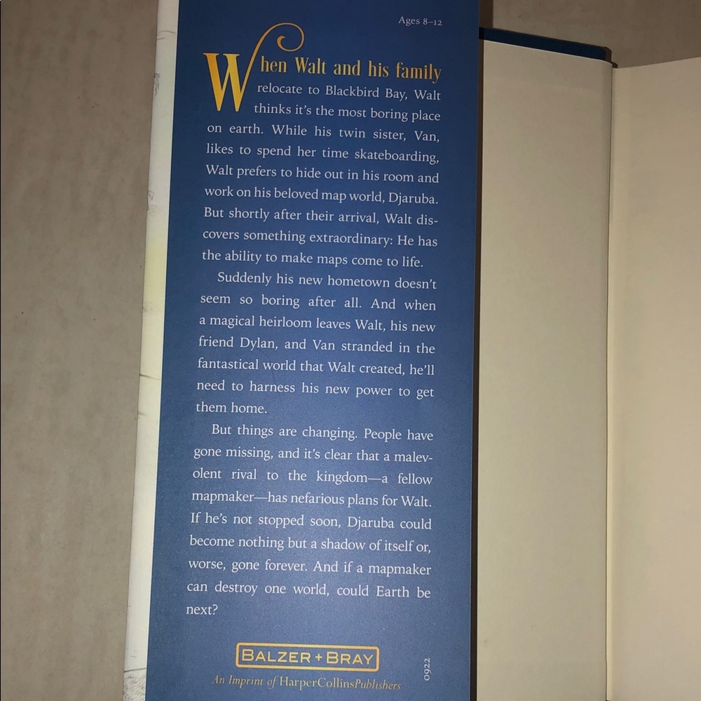 Mapmaker by Lisa Moore Ramée Book - Picture 4 of 6